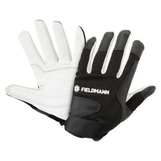 Rękawice ogrodowe Fieldmann FZO 7010 czarno-białe