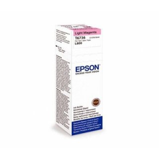 Epson Tusz T6736 Light MAGENTA 70ml butelka do L800