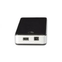 Digitus HUB/Koncentrator 7-portowy USB 2.0 HighSpeed, aktywny, czarno-srebrny