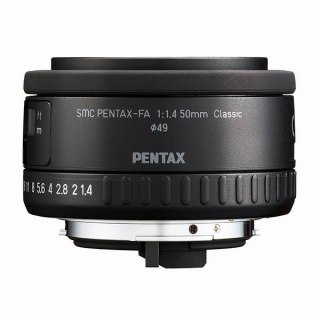 Pentax obiektyw SMC PENTAX FA 50 mm f1.4 Classic, czarna, 20800