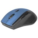 Mysz bezprzewodowa, Defender Accura MM-365, czarno-niebieski, optyczna, 1600DPI