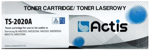 Actis TS-2020A Toner (zamiennik Samsung MLT-D111S, MLTD111S; Standard; 1000 stron; czarny)