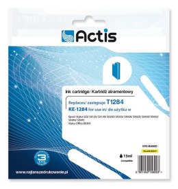 Actis KE-1284 Tusz (zamiennik Epson T1284; Standard; 13 ml; żółty)
