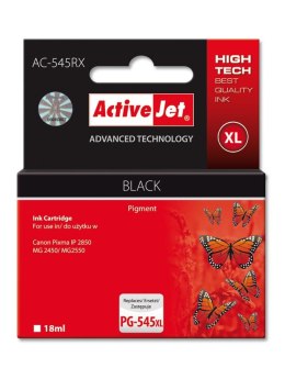 Activejet AC-545RX Tusz (zamiennik Canon PG-545XL; Premium; 16,5 ml; 400 stron, czarny)