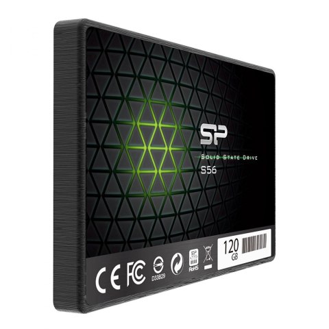 Dysk SSD Silicon Power S56 120GB 2,5" SATA III 550/420 MB/s (SP120GBSS3S56B25)