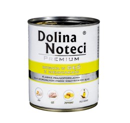 DOLINA NOTECI Premium bogata w gęś z ziemniakami - mokra karma dla psa - 800g