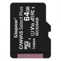 Kingston Karta pamięci microSD 64GB Canvas Select Plus 100MB/s SDCS2/64GBSP