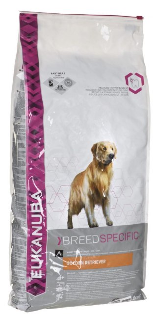 EUKANUBA Adult Golden Retriever - sucha karma dla psa - 12 kg