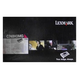 Lexmark oryginalny toner C748H3MG, C748, magenta, 10000s