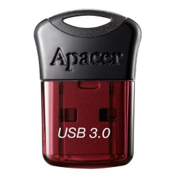 Apacer USB flash disk, USB 3.0, 32GB, AH157, czerwony, AP32GAH157R-1, USB A, z osłoną