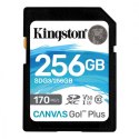 Kingston Karta microSD 256GB Canvas Go Plus 170/90MB/s Adapter SDCG3/256GB