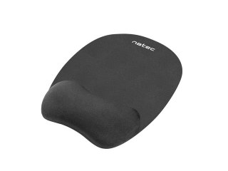 PODKŁADKA POD MYSZ NATEC CHIPMUNK CZARNA 230X200MM MEMORY FOAM